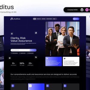 Auditus – Audit & Assurance Consulting Elementor Template Kit
