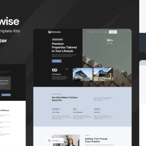 Brickwise – Real Estate Elementor Template Kit