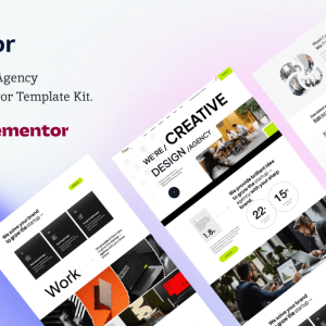 Pixor – Creative Digital Agency Elementor Template Kit