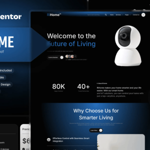 Rihome – Smart Home and IoT Elementor Template Kit