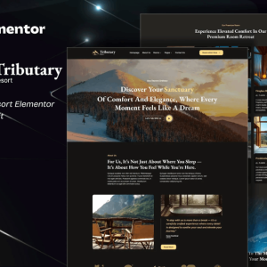 Tributary – Hotel & Resort Elementor Template Kit