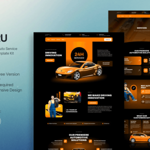 Waru – Car Repair & Auto Service Elementor Template Kit