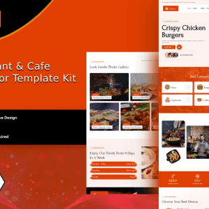 Fodma – Restaurant & Cafe Elementor Template Kit