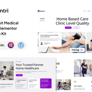 Mantri – Home Visit Medical Service Elementor Template Kit