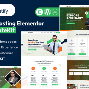 Nestify – Web Hosting Elementor Template Kit