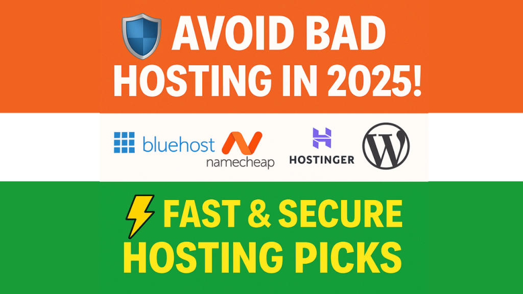 How to Choose the Best Hosting for Your Website in 2025 Top 5 Recommended Providers