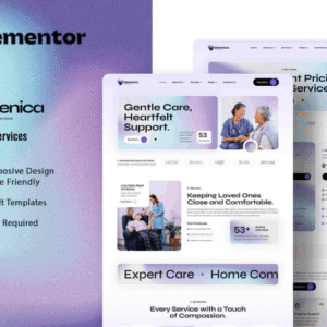 Serenica – Home Care Service Elementor Template Kit